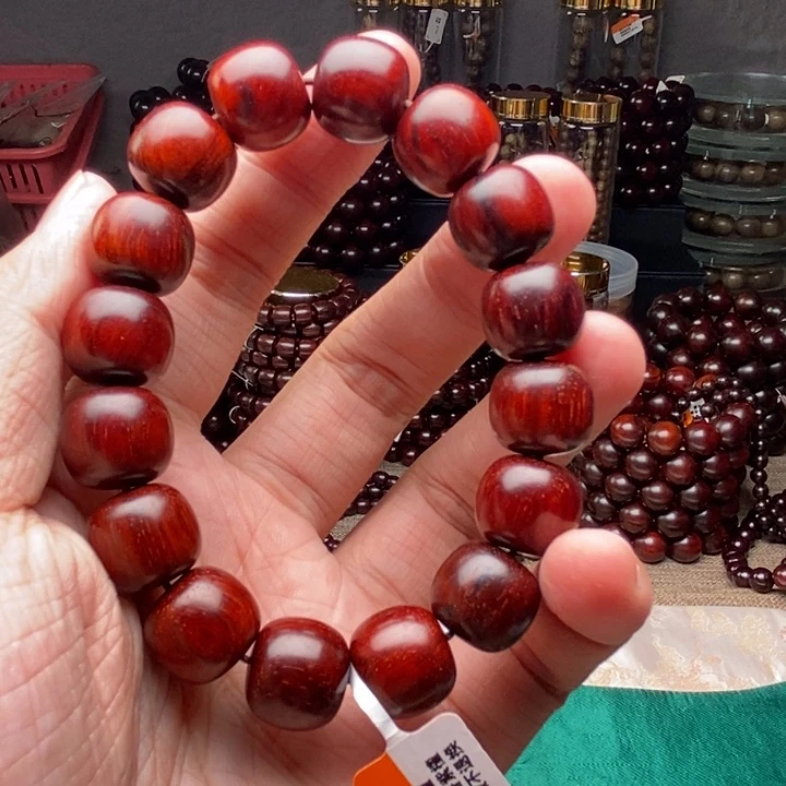 手串/手链檀香紫檀（小叶紫檀）1314原汁原味拆房料泥料特价款