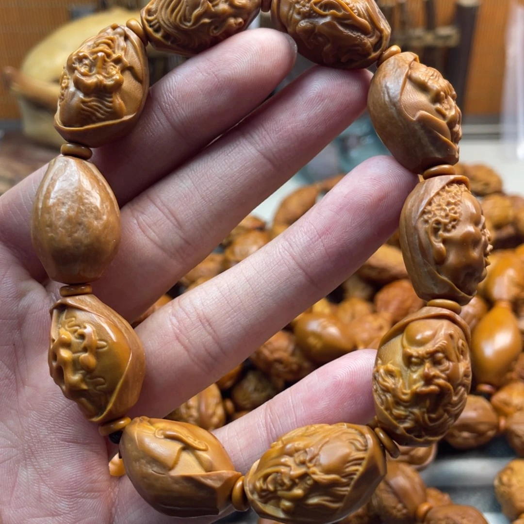 橄榄核手串/手链橄榄核雕工艺手串5119