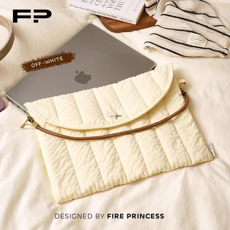 火公主四芒星笔记本电脑包手提适用苹果macbook华为14寸女内胆包