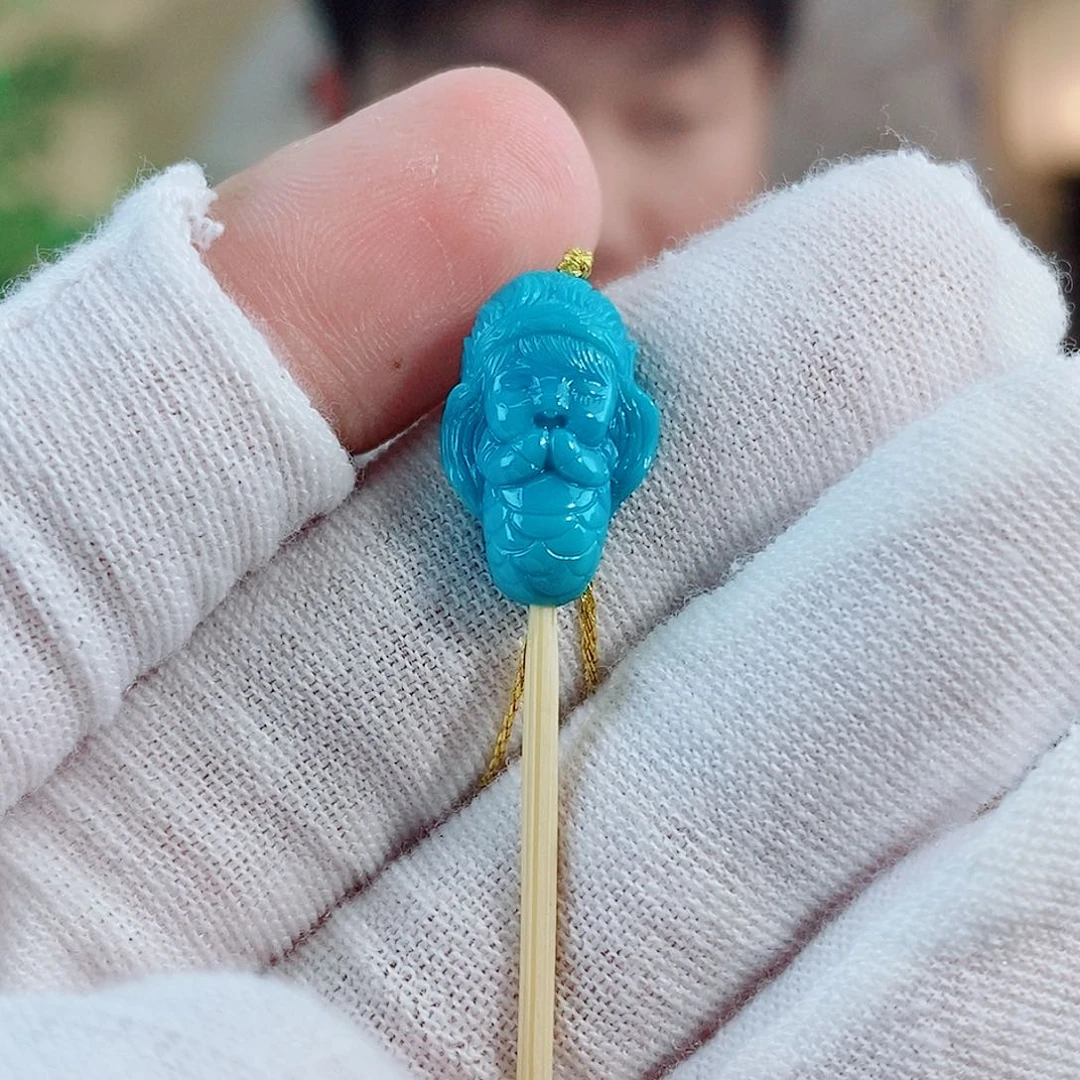 未镶嵌绿松石珠宝奇石