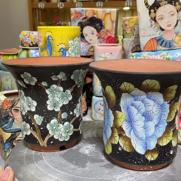 景德镇艺术手绘作品