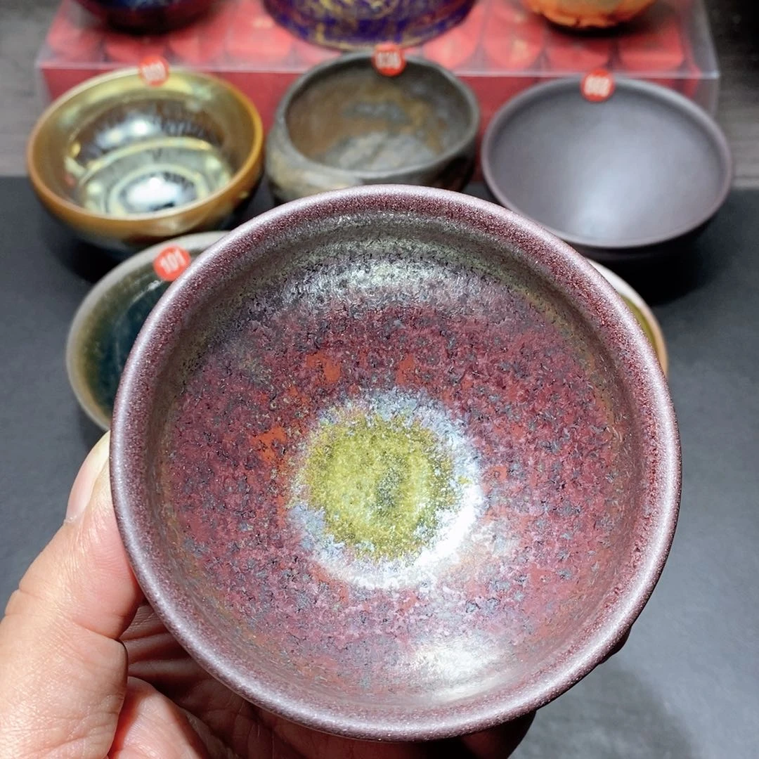 茶盏建盏主人杯茶壶盖碗品茗杯