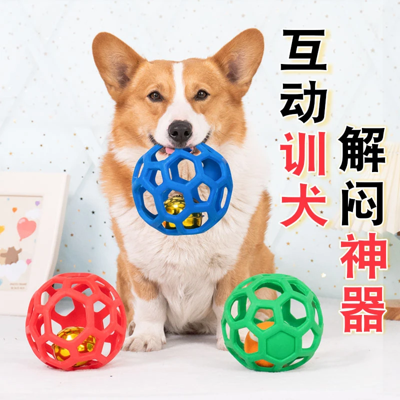 狗狗玩具球玩具发声耐咬消耗体力磨牙幼犬自嗨解闷专用柯基小型犬