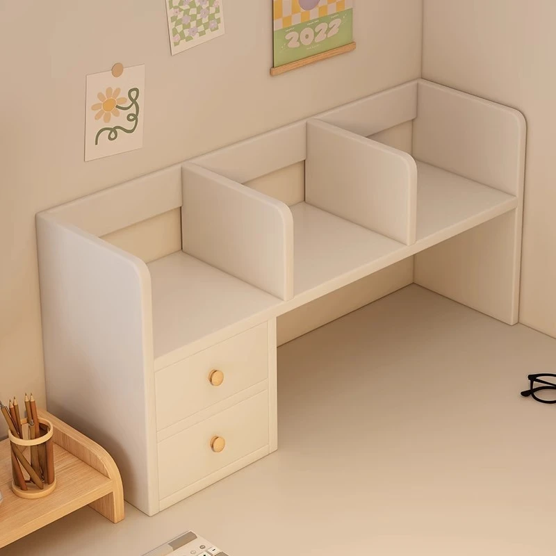 书架桌面置物架简易学生书桌收纳多层架子办公室卧室桌上小型书柜