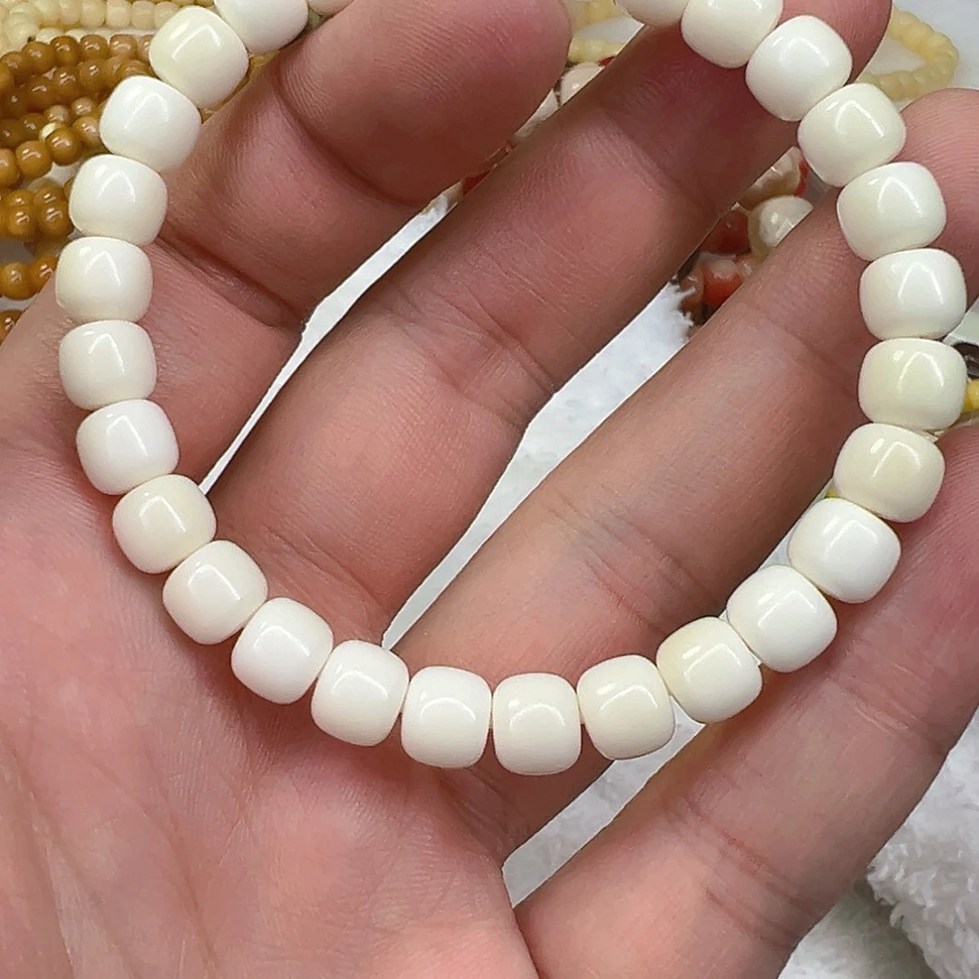 手串星月菩提6白菩提单圈8×7
