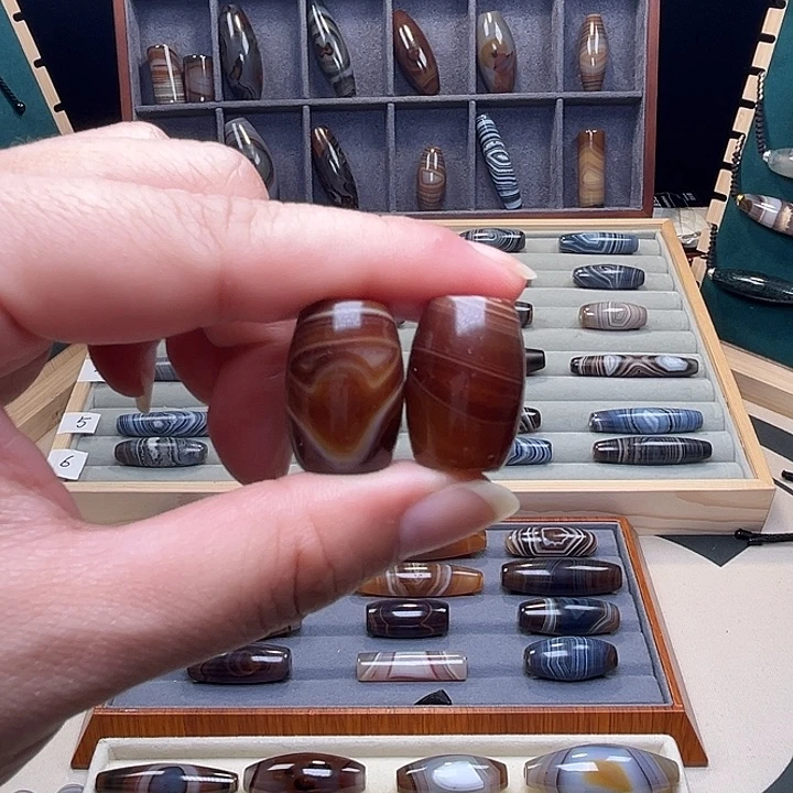 玛瑙/玉髓合金颈饰