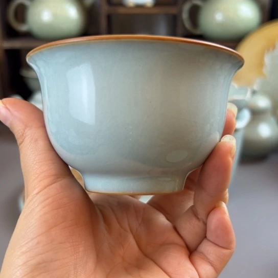 微瑕压手杯不带礼盒