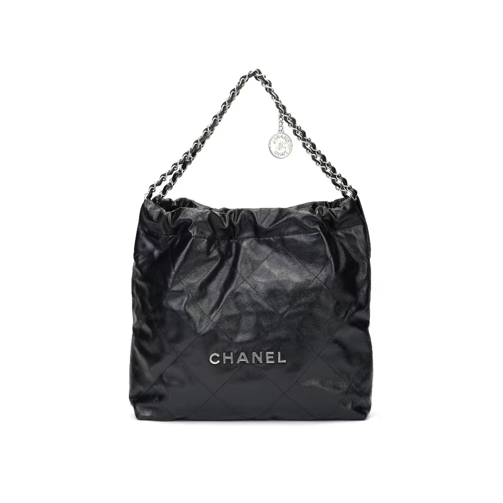 全新未使用 Chanel/香奈儿 香奈儿黑银22bag小号