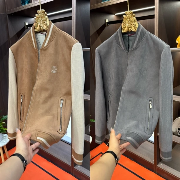 「星漓轻奢出品」182/XINGLI/2025/高端欧货棒球领夹克