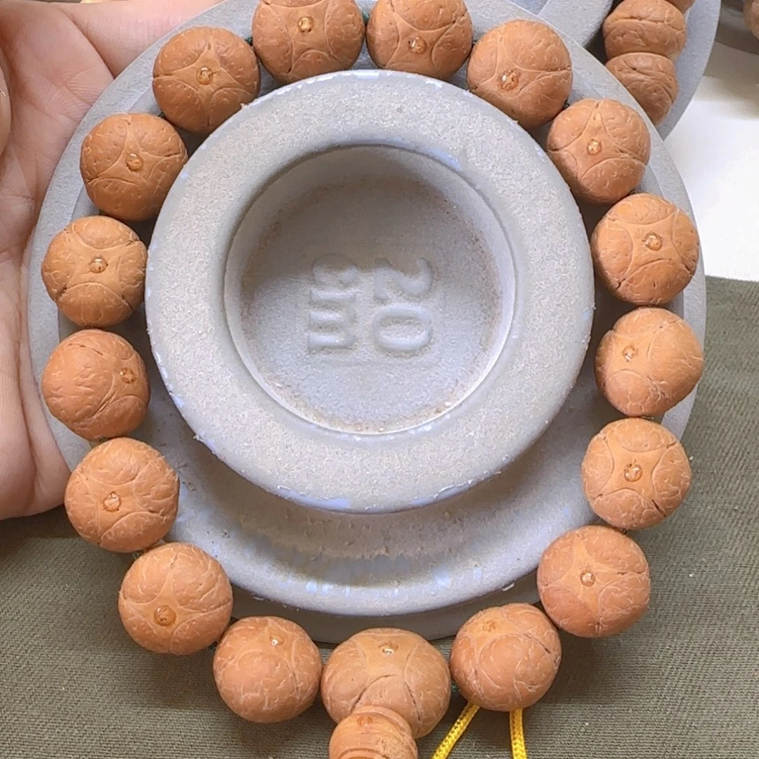 手串凤眼菩提16mm麒麟微裂0@5268