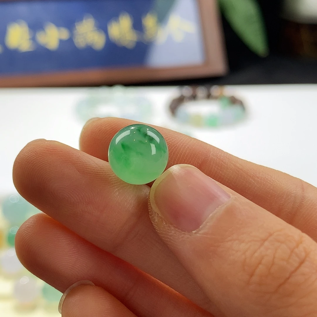 翡翠散珠翡翠珠子