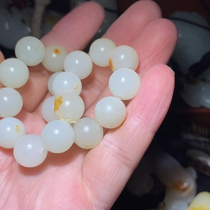 用***2和田玉（白玉）未镶嵌颈饰