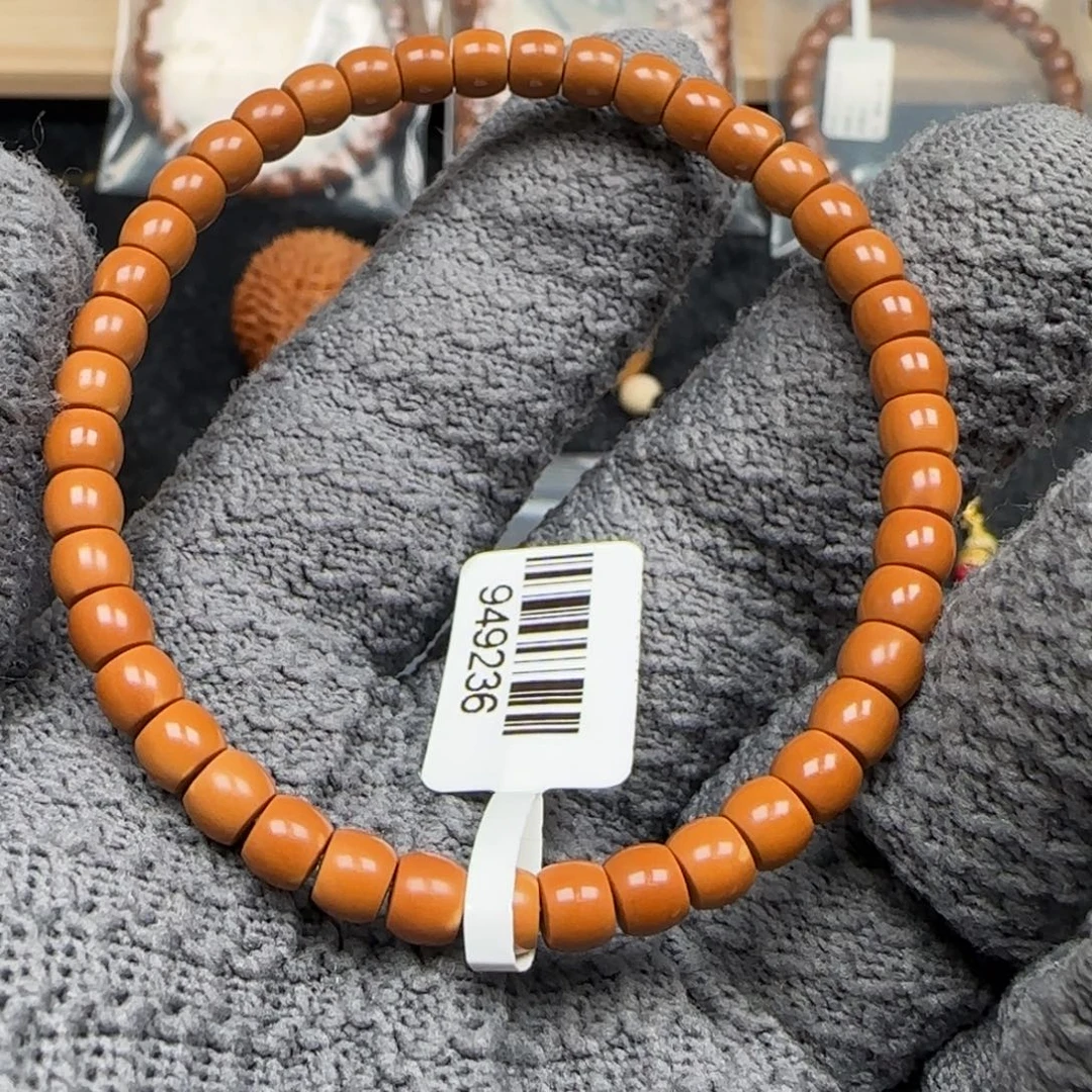 手串橄榄核老挝单圈直切5.5福利