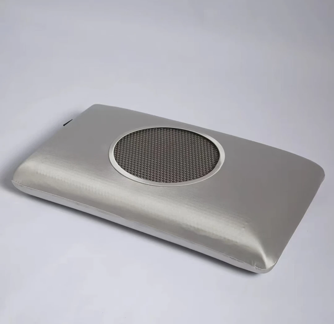 2025新款3D黑金竹炭凝胶悬浮太空记忆棉护颈椎枕头枕芯