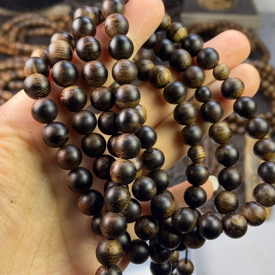 沉香手串穆*江越南芽庄瘤疤白
