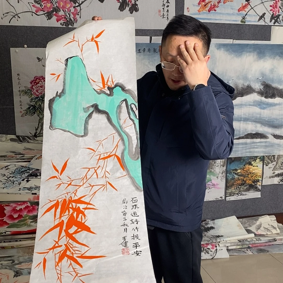 国画纯手写手绘作品6