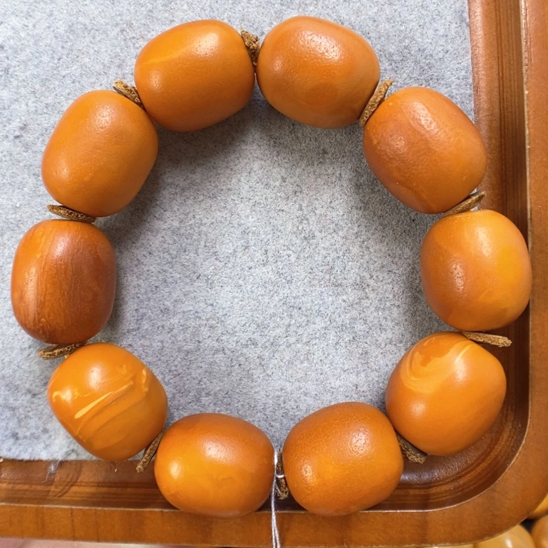 蜜蜡手串未镶嵌蜜蜡手串