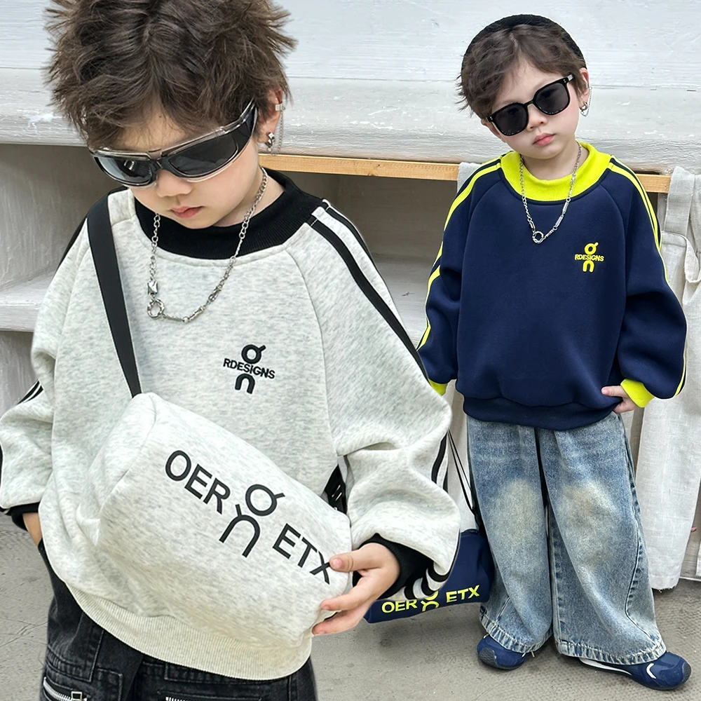 【天邑严选】【顾奈】亲子款韩系休闲运动卫衣30081590