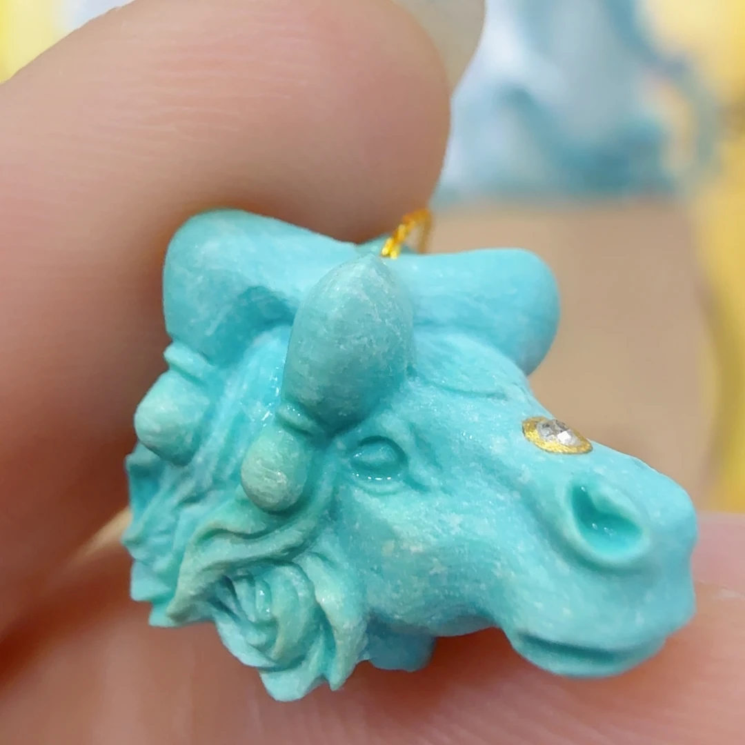 绿松石未镶嵌珠宝奇石