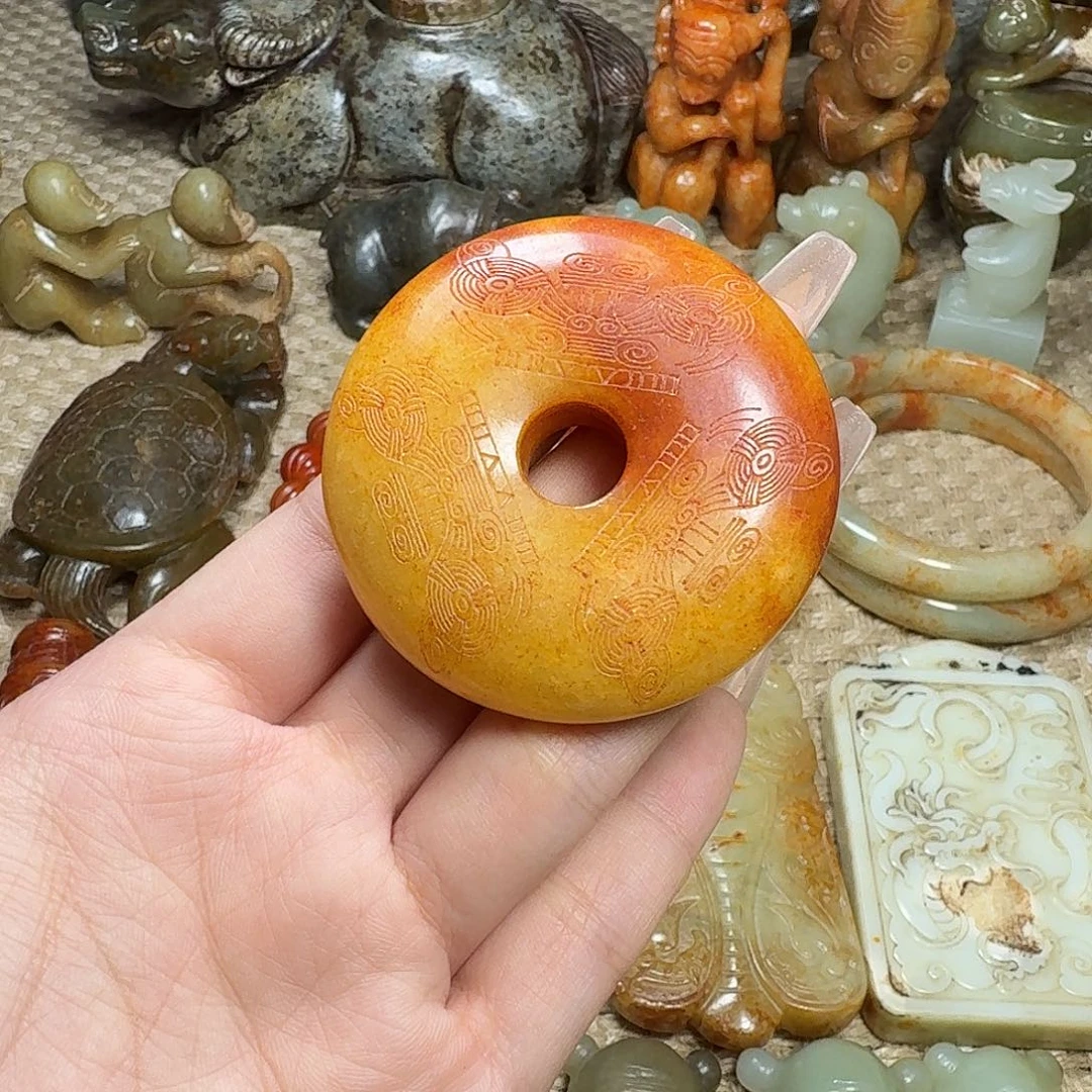 白玉菩提吊坠挂件