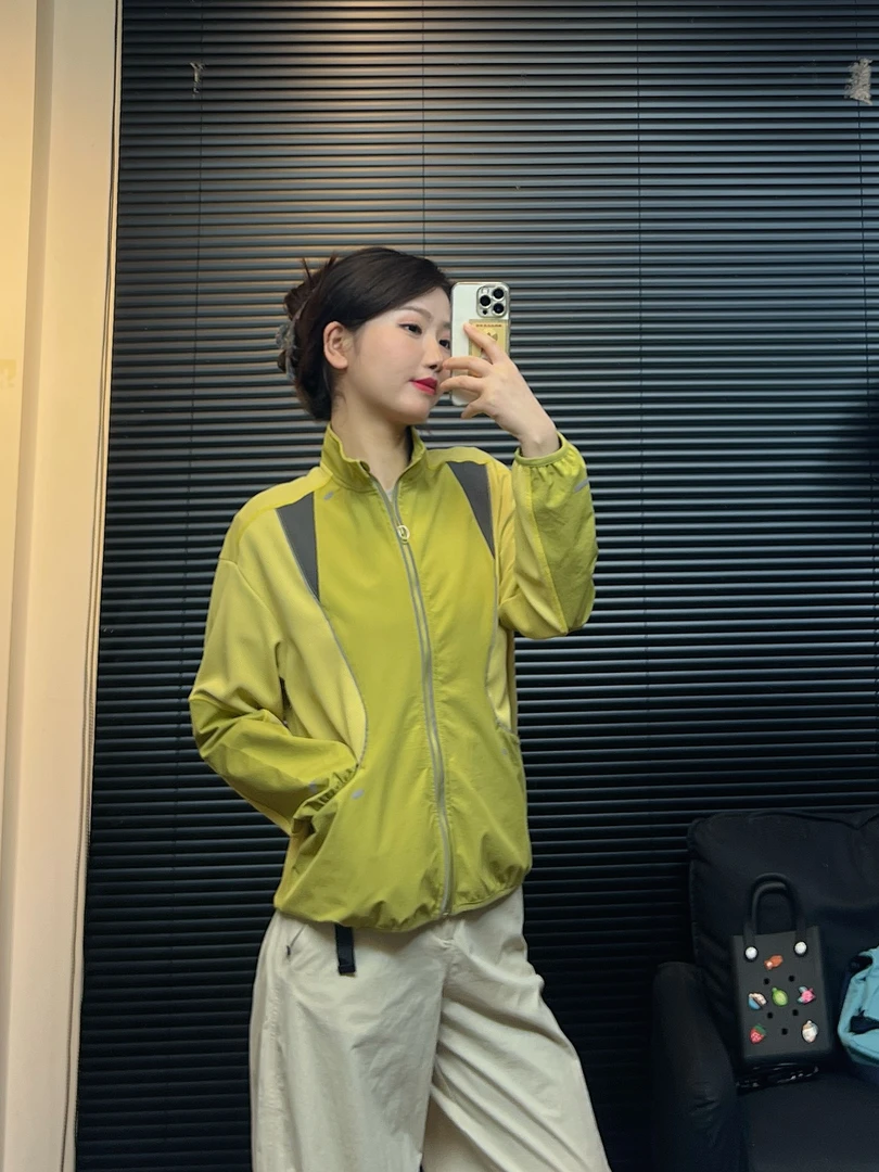 SANYU 25新款【分区控温】运动外套小夜猫反光上衣外套