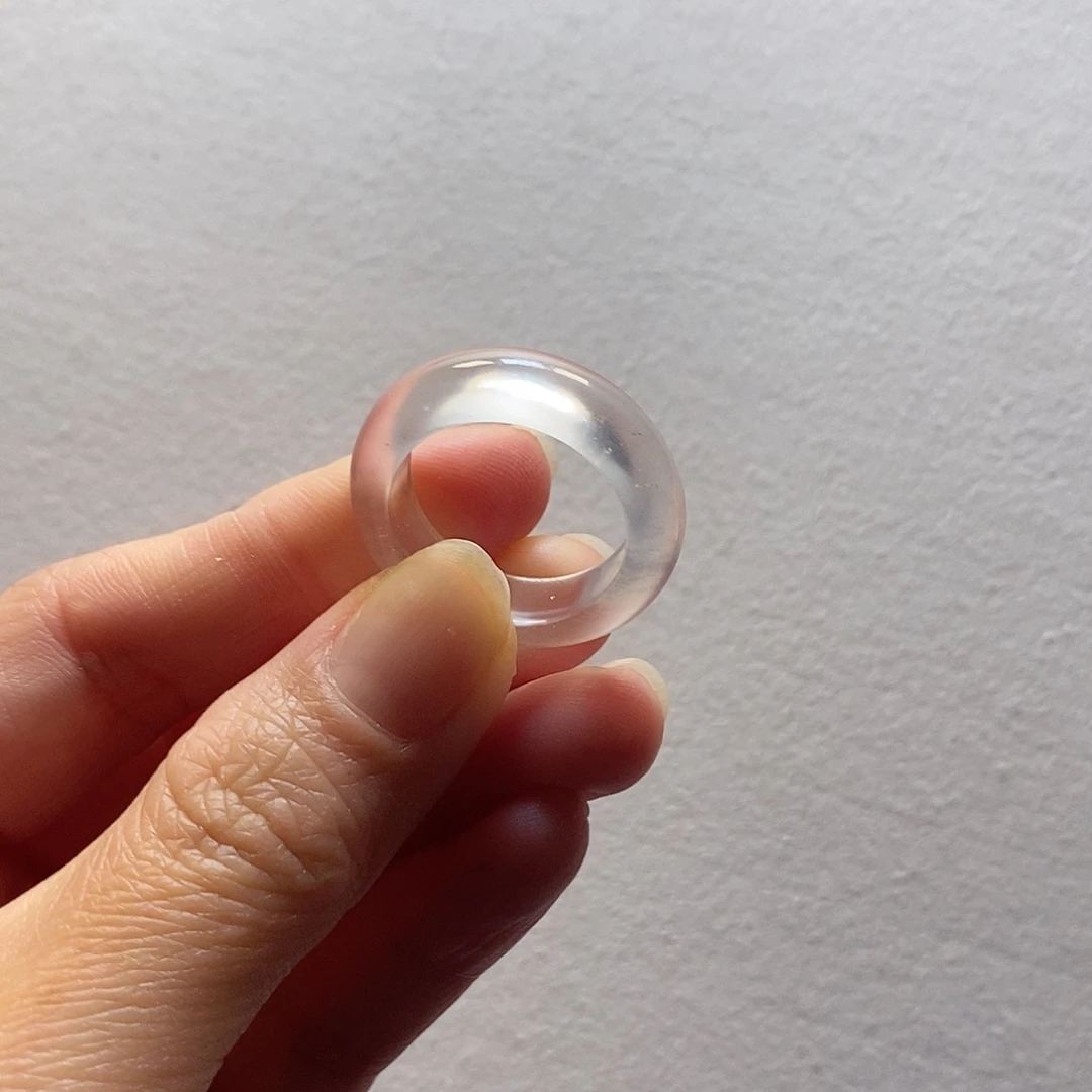 石英质玉戒指未镶嵌w**A