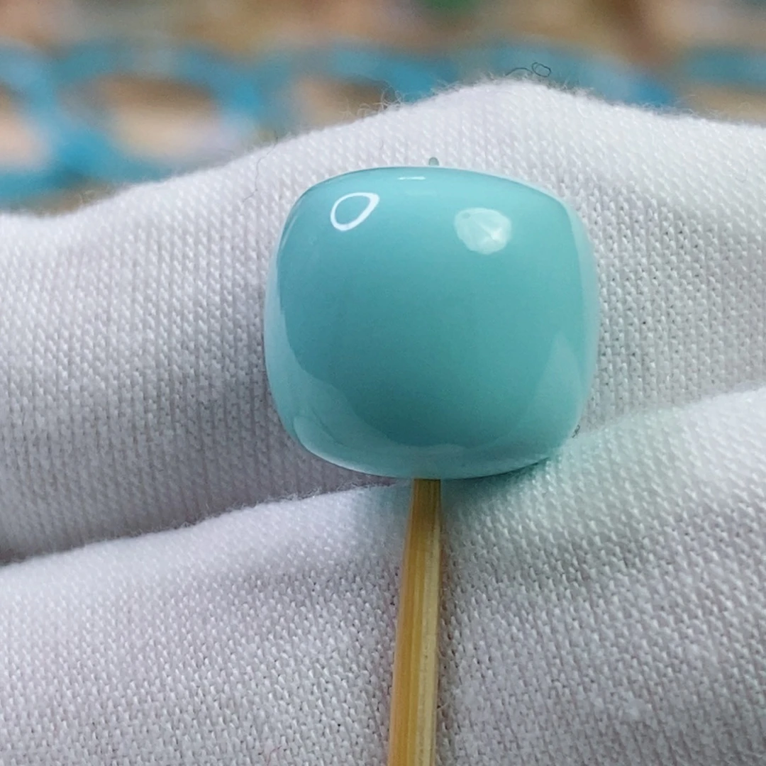 绿松石未镶嵌珠宝奇石12.5mm