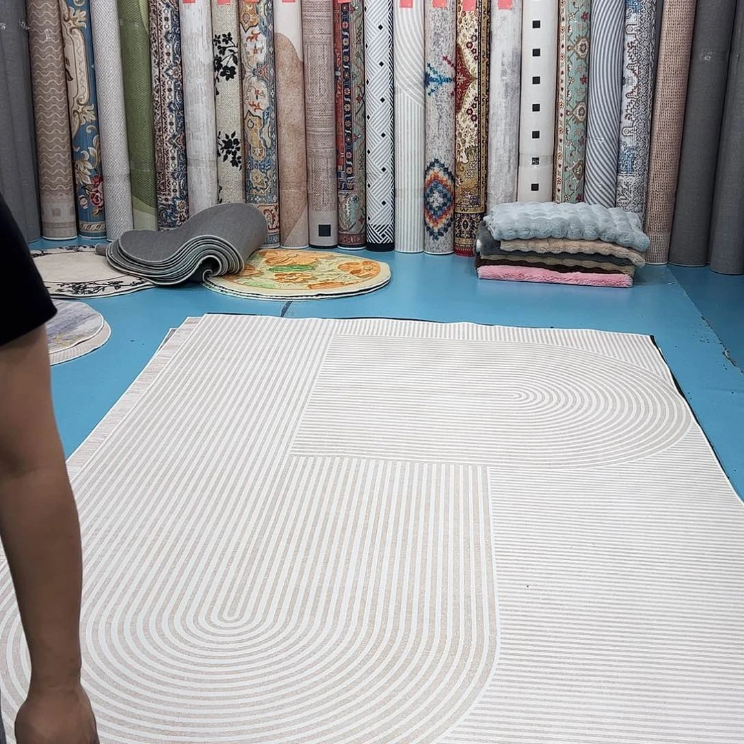 混纺200×300误差正负1-3厘米乳胶棉布底比利时绒特价