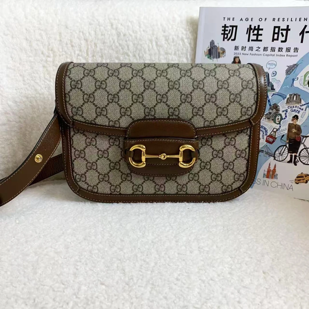 99新 GUCCI/古驰 壹臻/ 老花1955中号 90801799