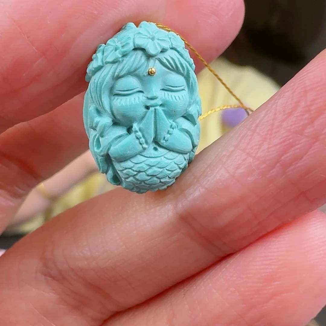 绿松石珠宝奇石未镶嵌