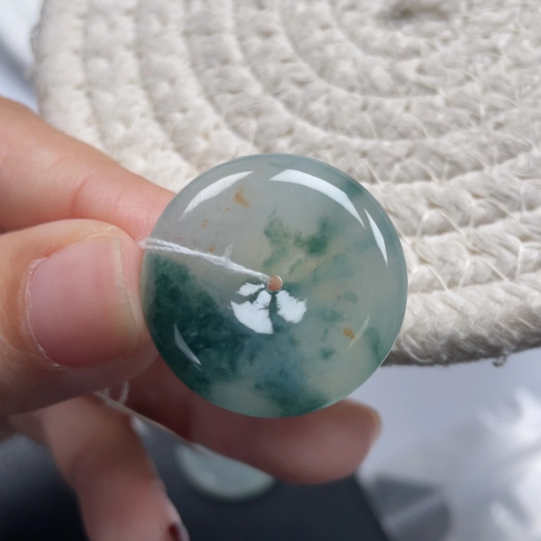 翡翠未镶嵌颈饰天然A货缅甸翡翠