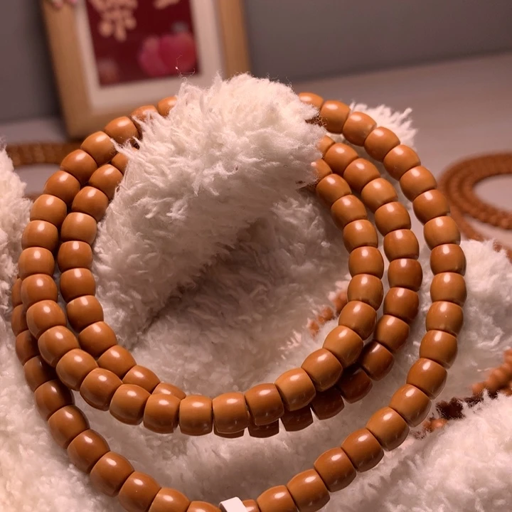 心***人手串/手链橄榄核核尖直切108