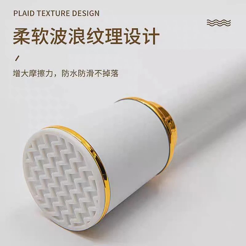 【贝爷家】新款加厚加粗可伸缩罗马杆一套