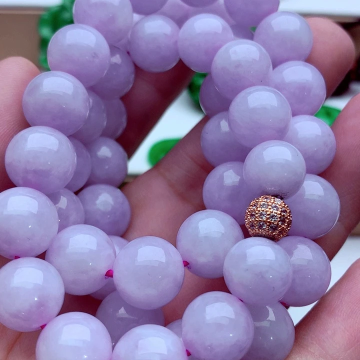 翡翠未镶嵌毛衣链