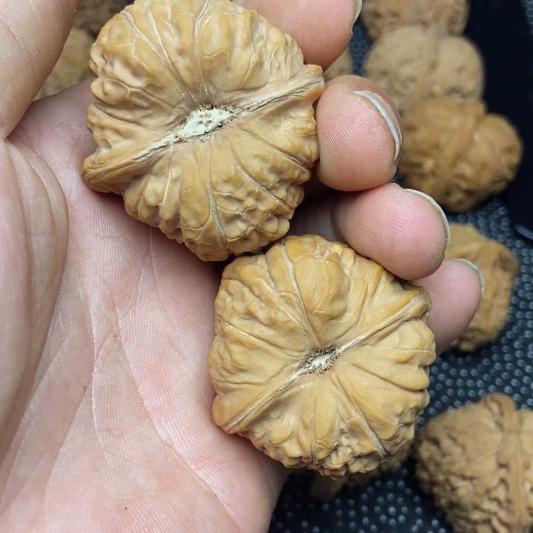 文玩核桃把件42南瓜墩