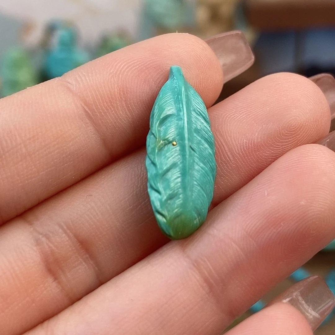 绿松石雕刻未镶嵌