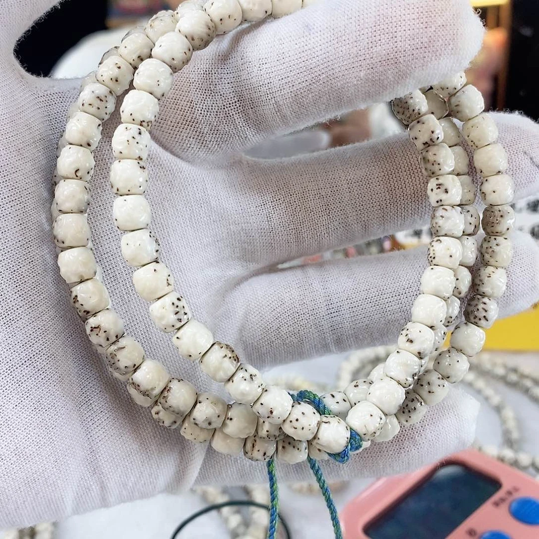 星月菩提手串a**c星月菩提雕刻手串