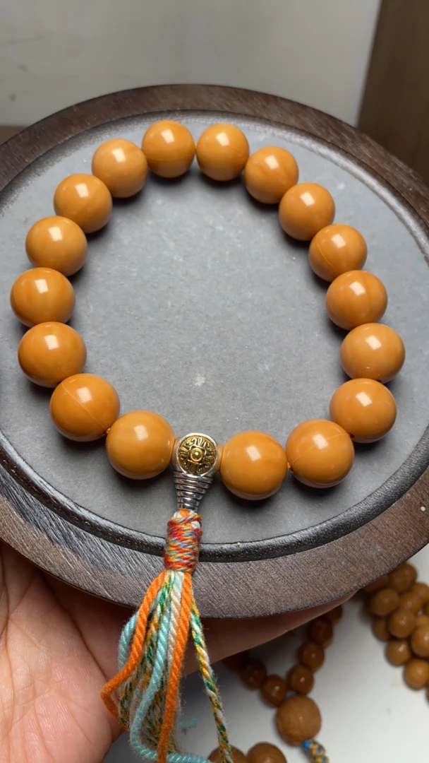 猴头正园光珠14mm全品文玩货