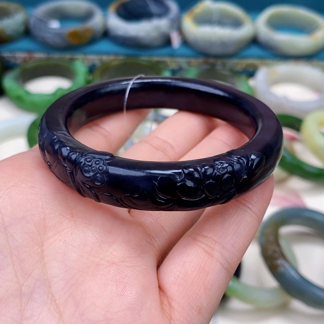 和田玉手镯54.1未镶嵌