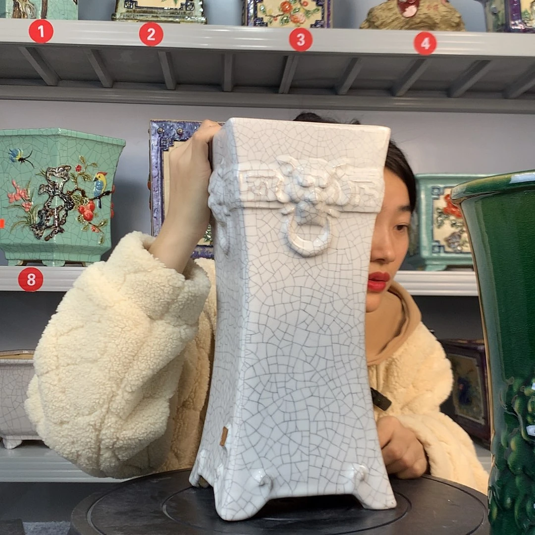 无铅玻璃大*哥石湾盆石湾盆石湾盆