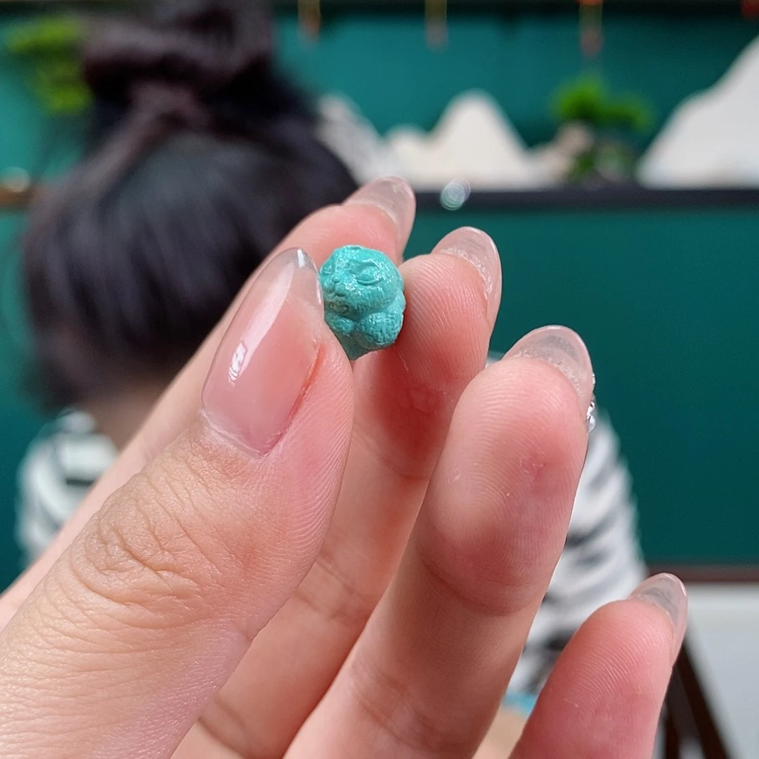 绿松石珠宝奇石未镶嵌