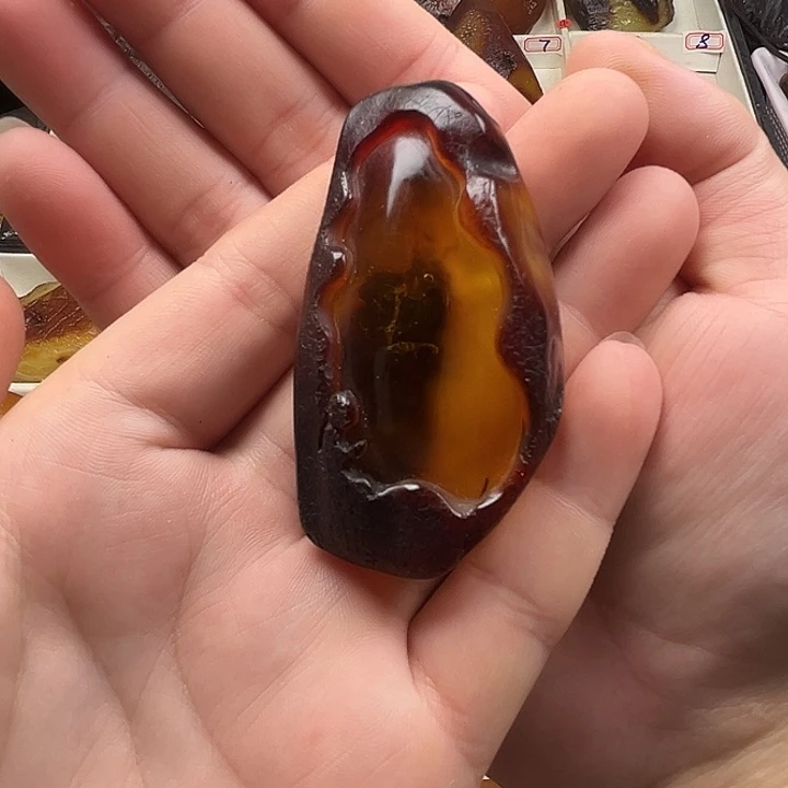 未镶嵌定制琥珀纯天然蜜蜡吊坠