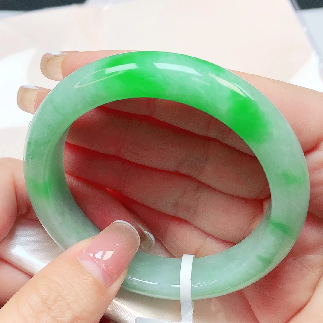 未镶嵌手镯翡翠抖音068