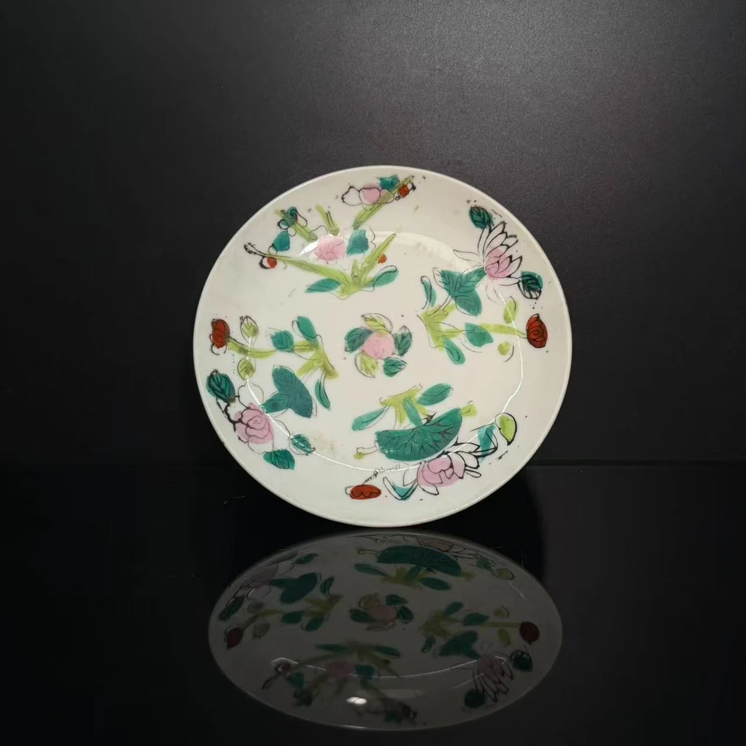 Lot85粉彩洞石罐-清代康熙年制款高14cm口5.5-YC10290068001057