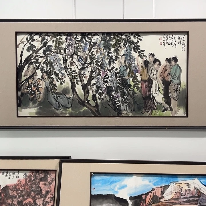国画心***8老师作品国画