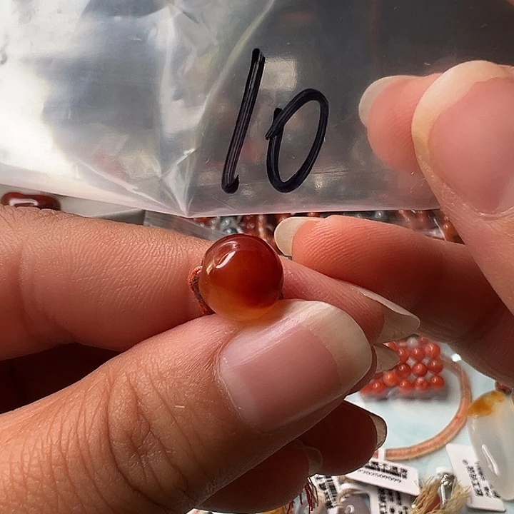 雪***洁南红玛瑙未镶嵌配饰10