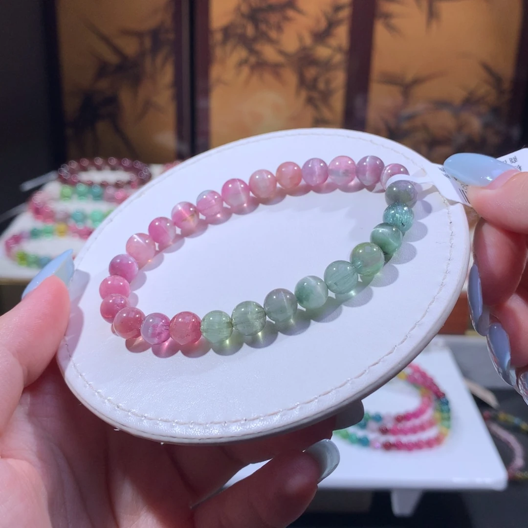 未镶嵌手链碧玺碧玺