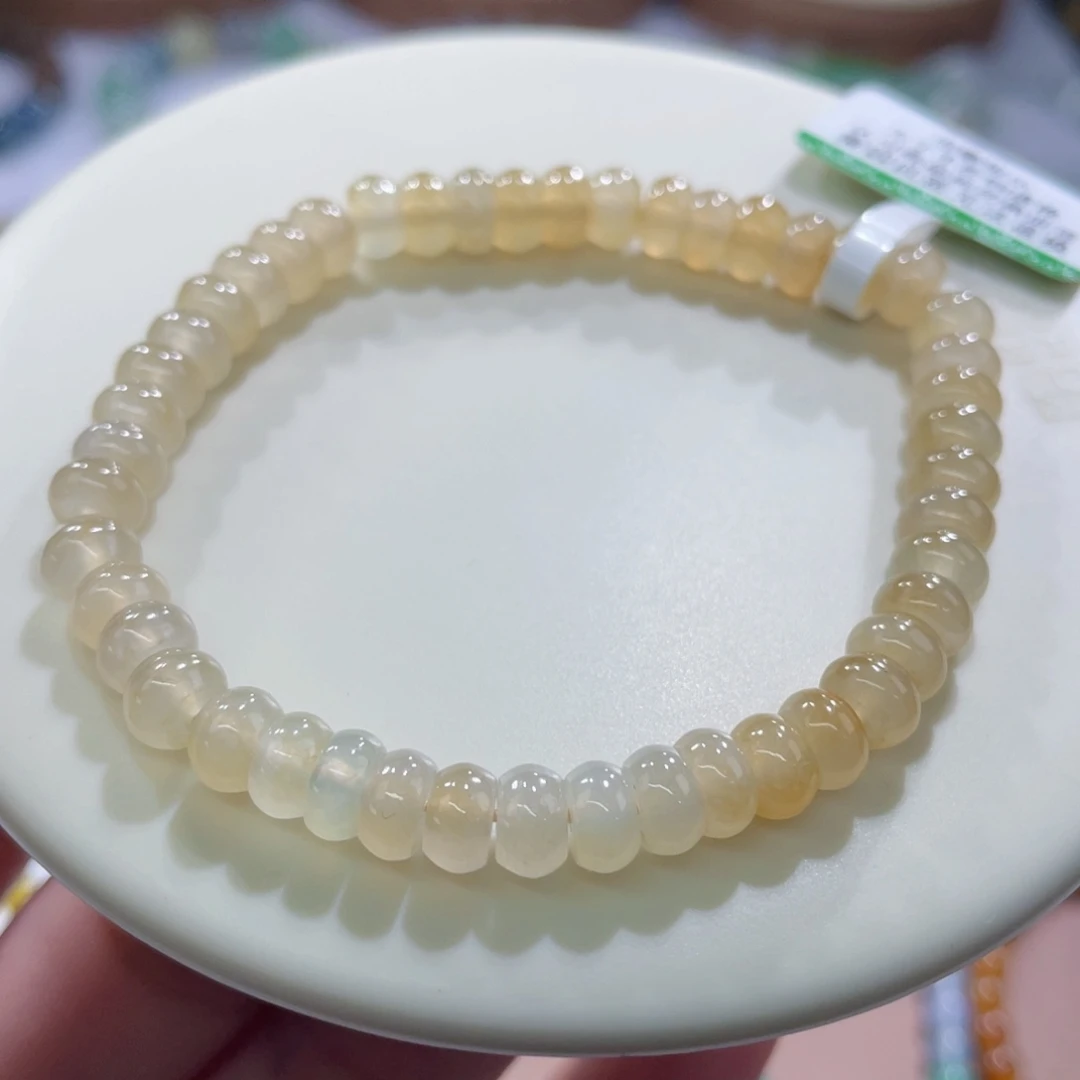 未镶嵌手链翡翠清货福利价卡6渐变雪梨