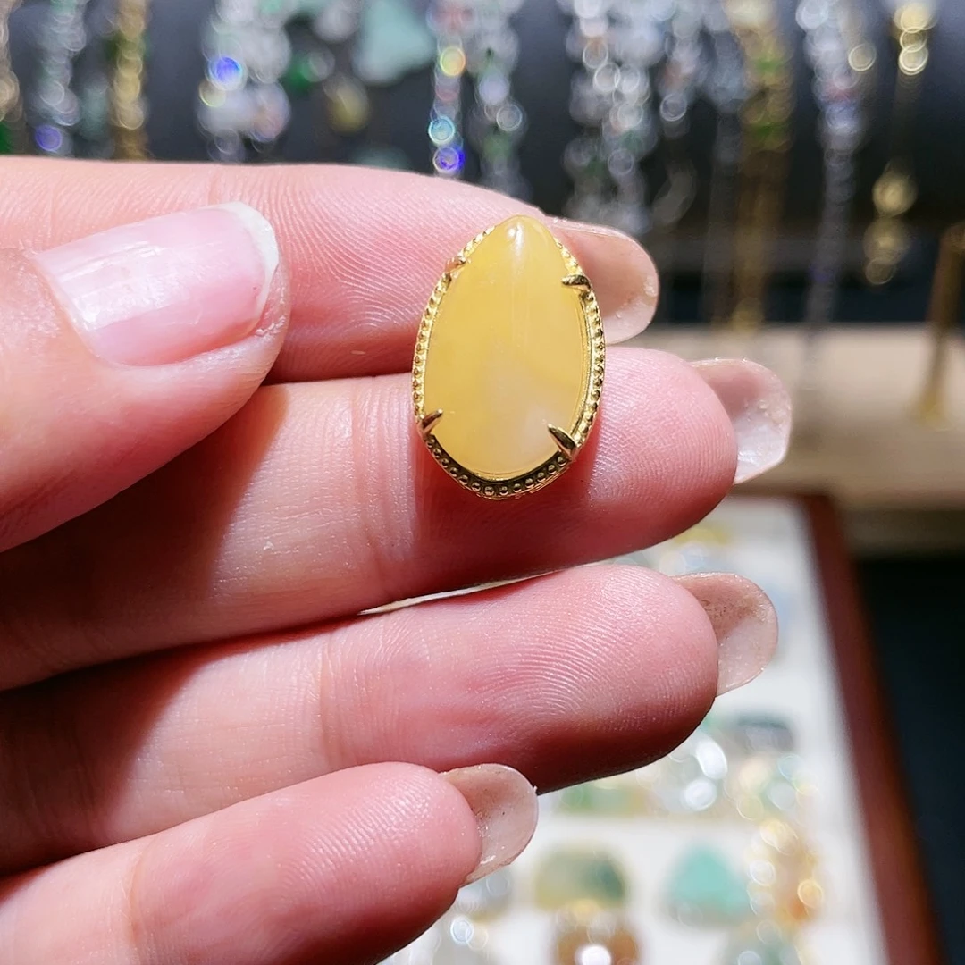 翡翠银S925镶嵌颈饰