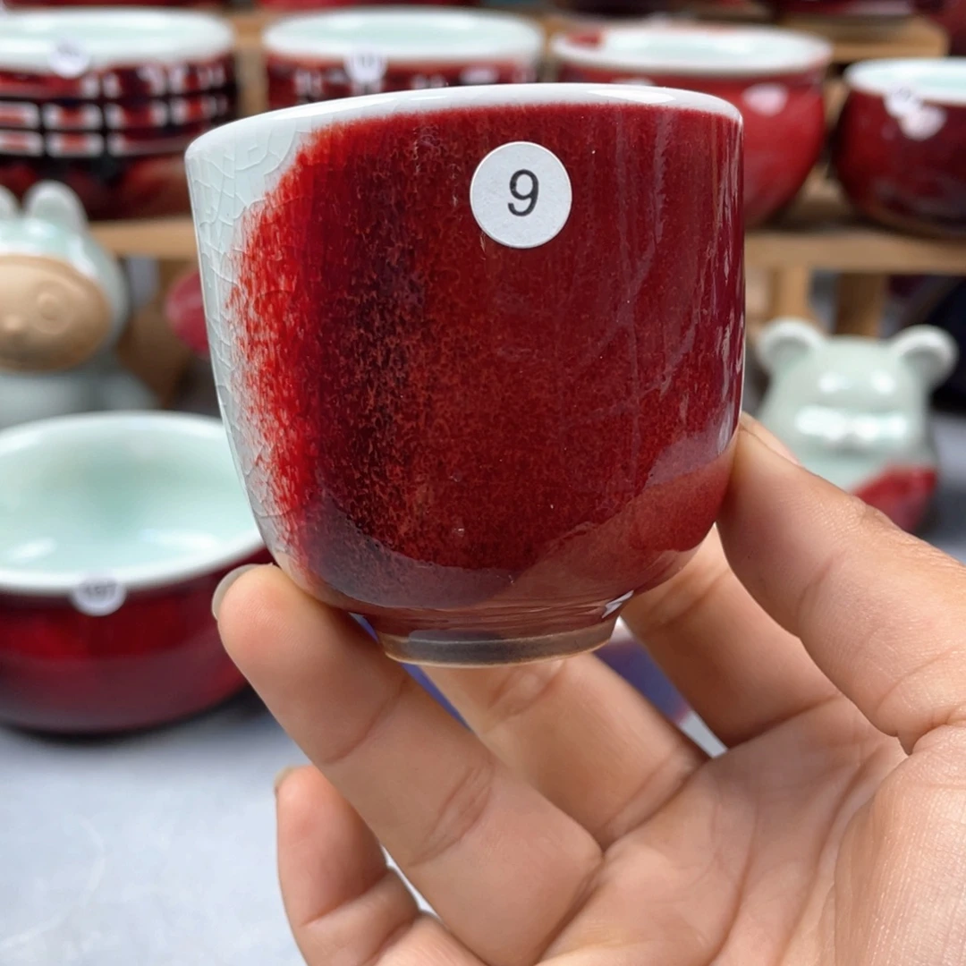 瓷片纯手工制作……微微瑕